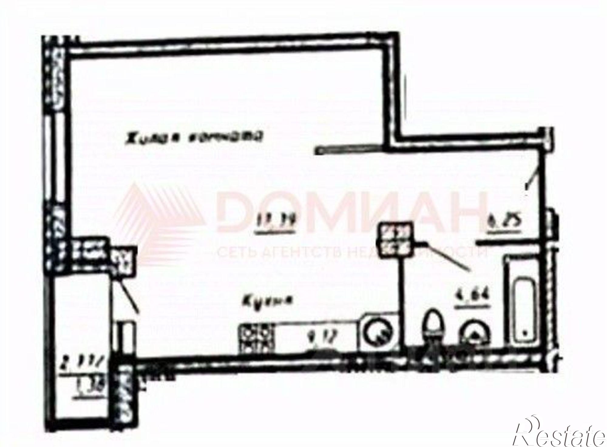 Купить квартиру за 5 900 000 рублей на Ростов-на-Дону г., Ворошиловский
