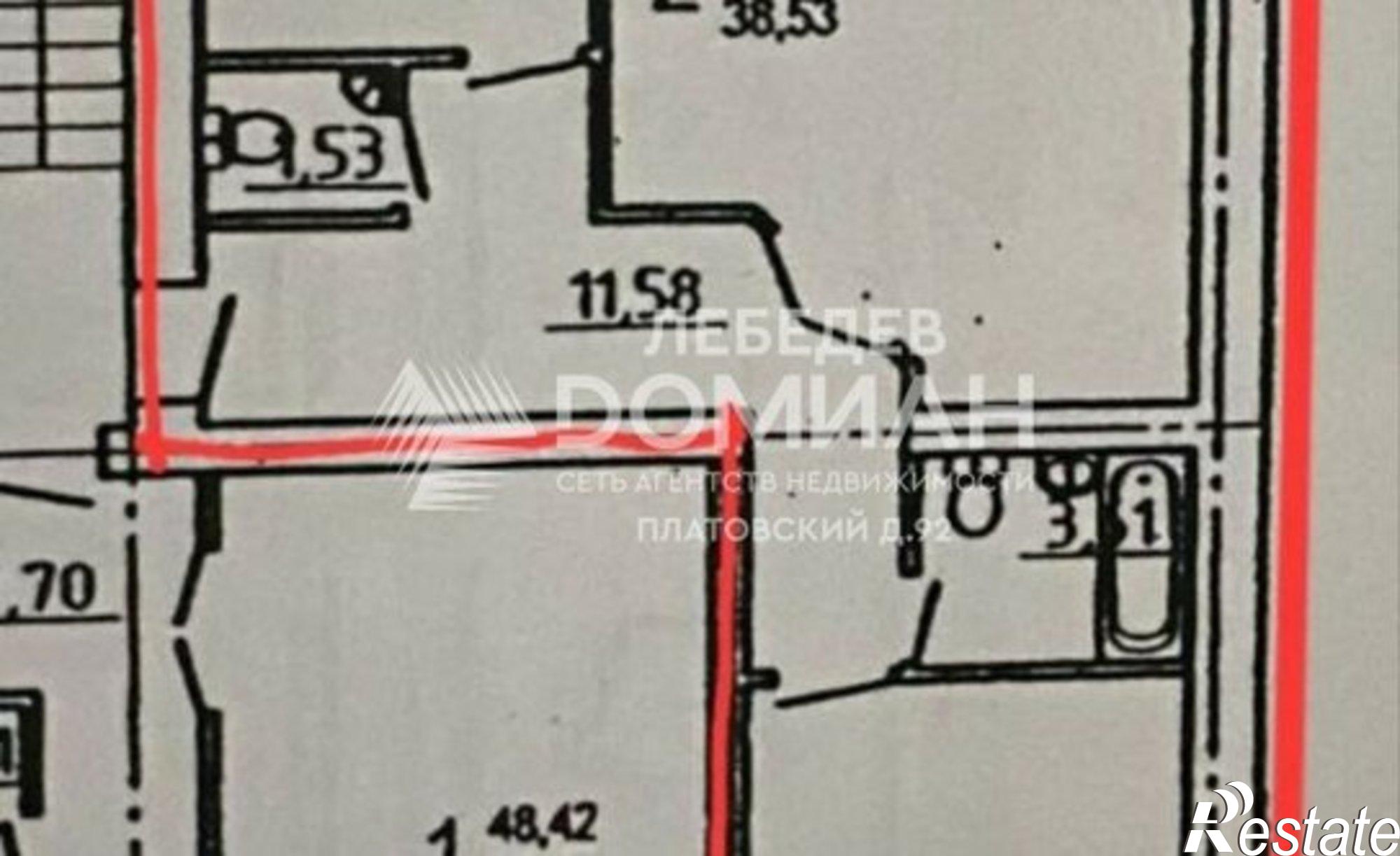 Купить квартиру за 6 700 000 рублей на улица Сергея Шило, 212 к2