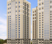 1-комн, 40кв м, этаж 11/23 Казахстанский пер, 19Б