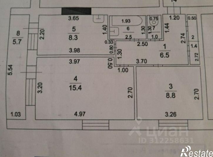 2-комн квартира ул Кутузова, 33,  д. 33