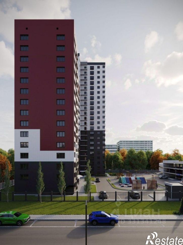 3-комн квартира в новом доме Батайск, улица Луначарского