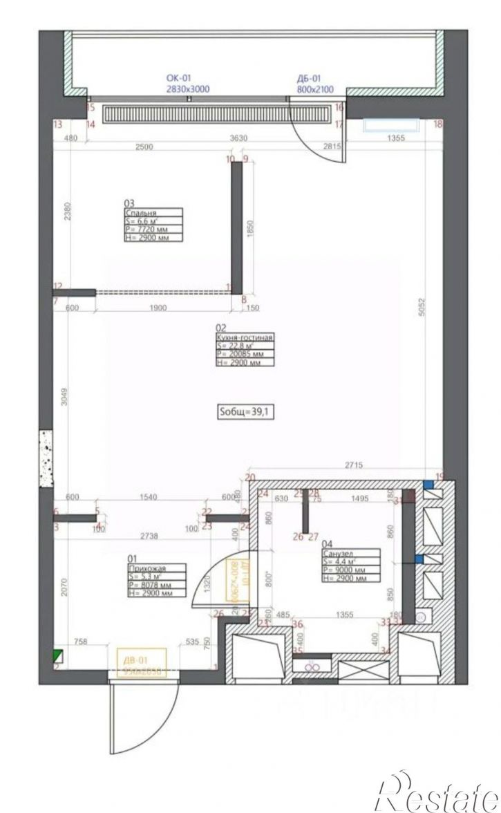 1-комн квартира Ростов-на-Дону г., 8-го Марта ул., 7