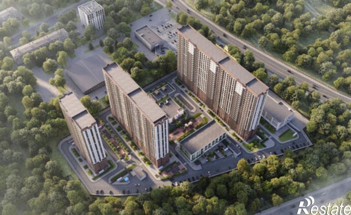 3-комн квартира в новом доме Ростов-на-Дону, Театральный проспект, 62/1
