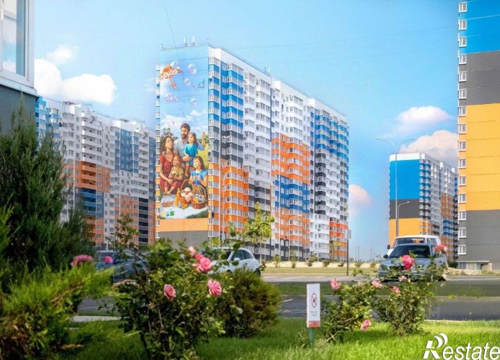2-комн квартира в новом доме улица Юрия Дубинина, 1